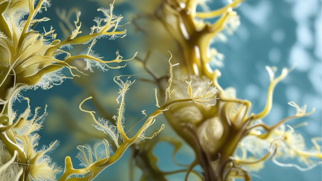 algae biotechnology. Biotechnologie algues marine.