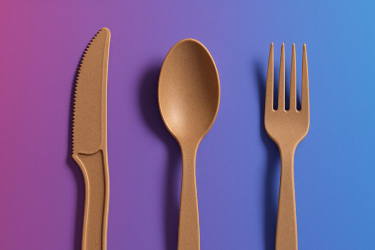 Low carbon plastic free SUPD cutlery